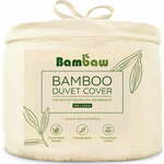 Bambaw Prevleka za odejo iz bambusa 240 x 220 cm - Ivory