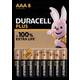 Duracell Baterije Plus AAA (MN2400/LR03) - paket 8 kom. - 8 k.