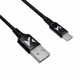MG kabel USB / USB-C 2.4A 2m, črna