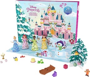 Mattel Mattel Disney Adventný kalendár s malými bábikami 2023