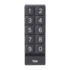 Yale yale 05/301000/bl numerična tipkovnica bluetooth črna