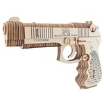 Woodcraft Lesena 3D sestavljanka Pištole M92F