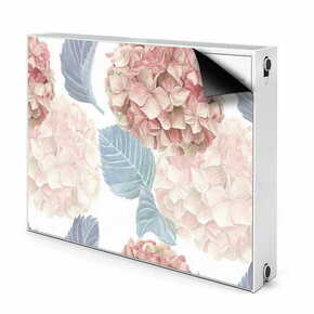 Tulup.si Pokrov za radiator PVC Narisana cvetlična postelji 110x60 cm