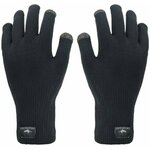 Sealskinz Waterproof All Weather Ultra Grip Knitted Glove Black M Kolesarske rokavice
