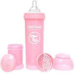 Twistshake otroška steklenica Anti-Colic, 330 ml, roza