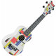 GEWA Manoa Soprano ukulele Square White 1