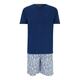 Tommy Hilfiger pižama - mornarsko modra. Pižama iz kolekcije Tommy Hilfiger. Model izdelan iz enobarvne pletenine.