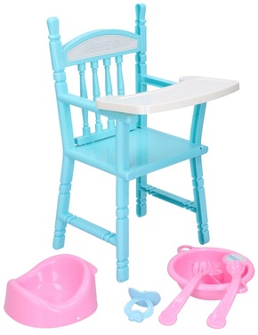 Zložljiv otroški stol z dodatki 30 cm