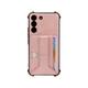 Chameleon Samsung Galaxy S22 - Gumiran ovitek z žepkom (TPUL) - roza
