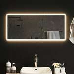 Greatstore LED kopalniško ogledalo 40x90 cm