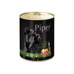 Piper Dolina Noteci mokra hrana za pse, divjačina in buča, 24 x 400 g