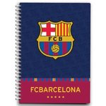 FC Barcelona beležka na spiralo, 80-listna, z 80 g papirjem