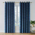 Modre zavese v kompletu 2 229x168 cm Art Deco Pearl - Catherine Lansfield
