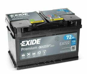 Exide Premium EA722 akumulator
