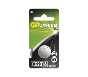 GP baterija Lithium CR2016 1BL 3V