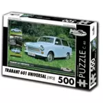 WEBHIDDENBRAND RETRO-AUTA Puzzle št. 46 Trabant 601 Universal (1975) 500 kosov