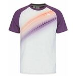 Head Performance T-Shirt Men Lilac/Print Perf 2XL Teniška majica