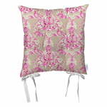 Bež-rožnata sedežna blazina iz mikrovlaken Mike &amp; Co. NEW YORK Butterflies, 36 x 36 cm