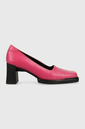 Usnjeni salonarji Vagabond Shoemakers EDWINA roza barva