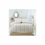 Bež bombažna podaljšana posteljnina za zakonsko posteljo 200x220 cm – Mila Home