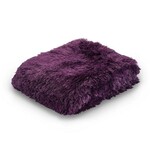 Vitapur Fluffy dekorativna odeja, 200x200, vijolična