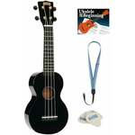 Mahalo MR1-BK SET Soprano ukulele Črna