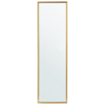 Beliani Talno ogledalo 40 x 140 cm zlato TORCY