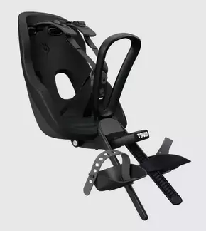 Thule Yepp Nexxt 2 Mini - spredaj nameščen kolesarski sedež | Midnight Black