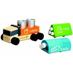 Lesena igrača - kamion za »ločevanje odpadkov« (art. 32661)