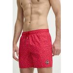 Kopalne kratke hlače Colmar rdeča barva - rdeča. Kopalne kratke hlače iz kolekcije Colmar, izdelane iz lahkega blaga. Model iz izjemno udobne in zračne tkanine je idealen za toplejše letne čase.