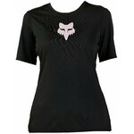 FOX Womens Ranger Foxhead Short Sleeve Jersey Jersey Black S