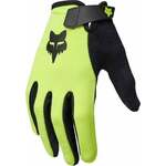 FOX Youth Ranger Gloves Fluorescent Yellow S Kolesarske rokavice