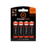 POWERTON AA 1.5V alkalna baterija 4 kosi