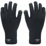 Sealskinz Waterproof All Weather Ultra Grip Knitted Glove Black XL Kolesarske rokavice