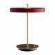 Bordo rdeča LED zatemnitvena namizna svetilka s kovinskim senčnikom (višina 41,5 cm) Asteria Table – UMAGE