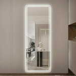 S6 Steklarstvo Šest LED ogledalo S621A, 60x165cm