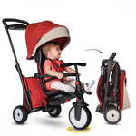 Smart Trike Zložljiv tricikel STR5 Zložljiv tricikel 7 v 1, rdeče-melanž, 9m-3r