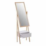 Stoječe ogledalo z lesenim okvirjem 45x160 cm Rostok – Premier Housewares