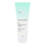 Vichy Normaderm 3in1 Scrub + Cleanser + Mask gel za čiščenje problematične kože 125 ml za ženske