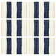 vidaXL Pogrinjki 6 kosov Chindi črte modri in beli 30x45 cm