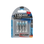 Ansmann LR03 NiMH polnilna baterija, AAA, 4 kosi