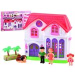 JOKOMISIADA Složljiva družinska hiša + pohištvo za lutke Za3747