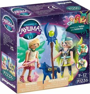 PLAYMOBIL Ayuma 71236 Crystal- a Moon Fairy s tajomnými zvieratami