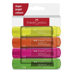 Faber-Castell Svetlomer Textliner 46 Neon set 4