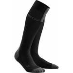 CEP WP40VX Compression Knee High Socks 3.0 Black/Dark Grey II Tekaške nogavice