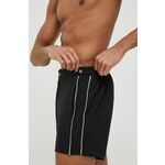 Kopalne kratke hlače Michael Kors črna barva - črna. Kopalne kratke hlače iz kolekcije Michael Kors. Model izdelan iz tanke, elastične tkanine. Izjemno zračen, udoben material.
