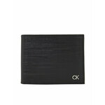 Calvin Klein Moška denarnica Ck Must Trifold 10Cc W/Coin K50K510878 Črna