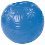WEBHIDDENBRAND Igrača DOG FANTASY Močna gumijasta žoga modra 8,9 cm