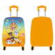 Nickelodeon Otroški kovček na kolesih, Paw Patrol, rumena, velika, 3r +