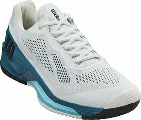 Wilson Rush Pro 4.0 Mens Tennis Shoe White/Blue Coral/Blue Alton 44 Moški teniški copati
